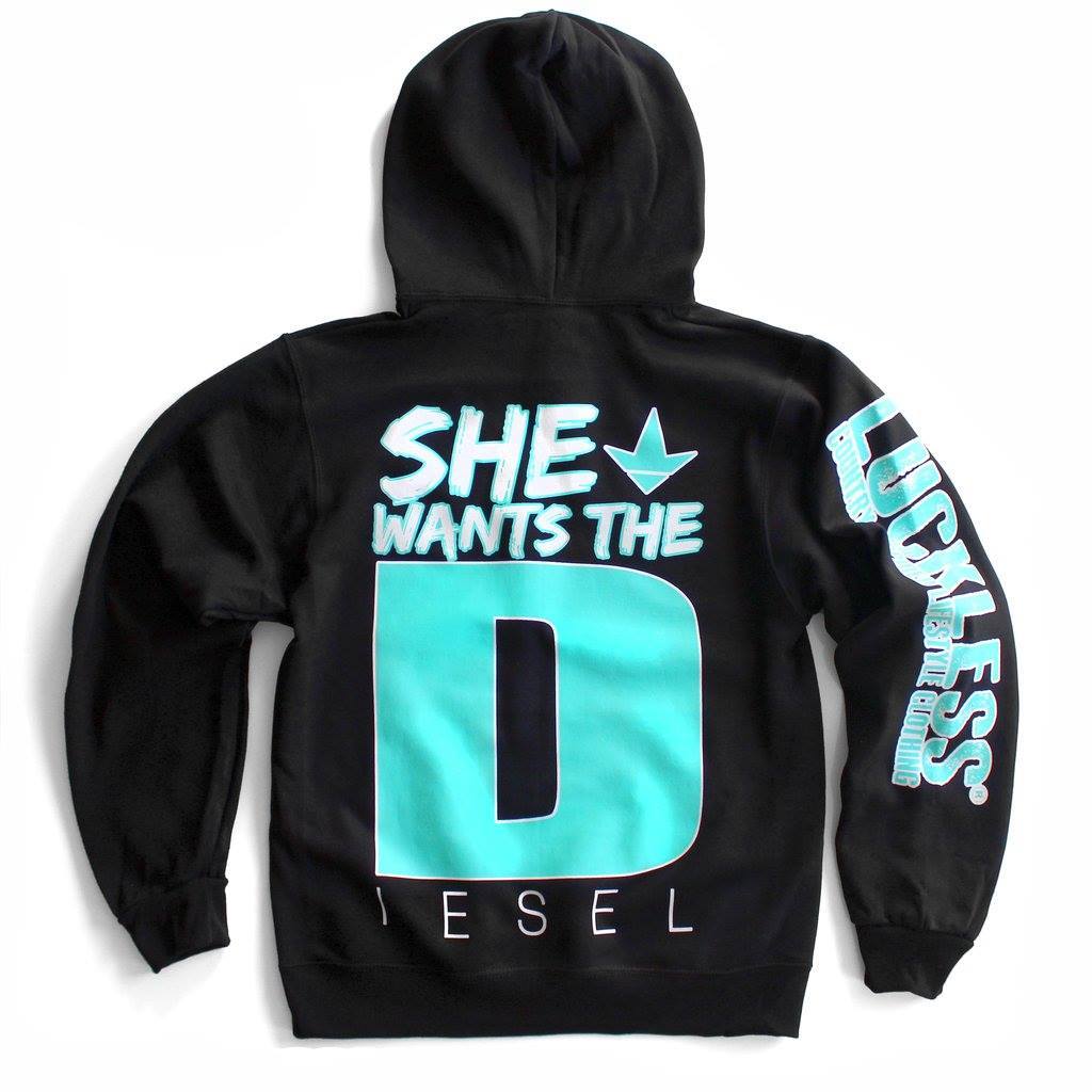She Wants the Diesel Hoodie Luckless Outfitters