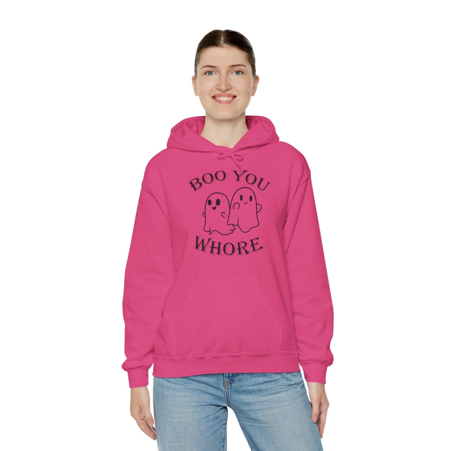 Boo You Whore Hooded Sweatshirt The Devil's Pickle