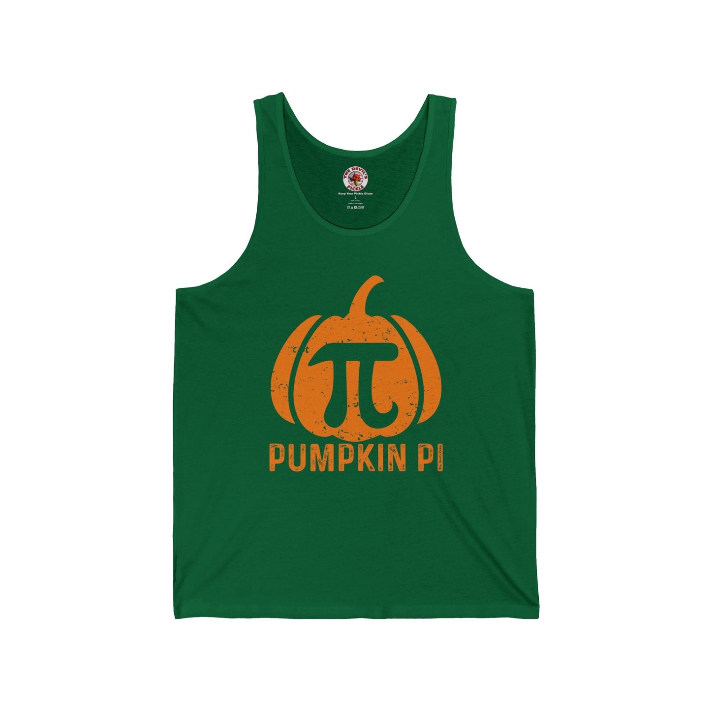 Pumpkin Pi Tank Top The Devil's Pickle