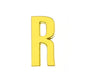 Scarf Slide Letters – 30mm – 14K Gold Non Tarnish Deep South Originals