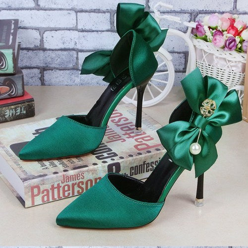 Pointed high heels See size chart under “more details” The Fashion Celestial