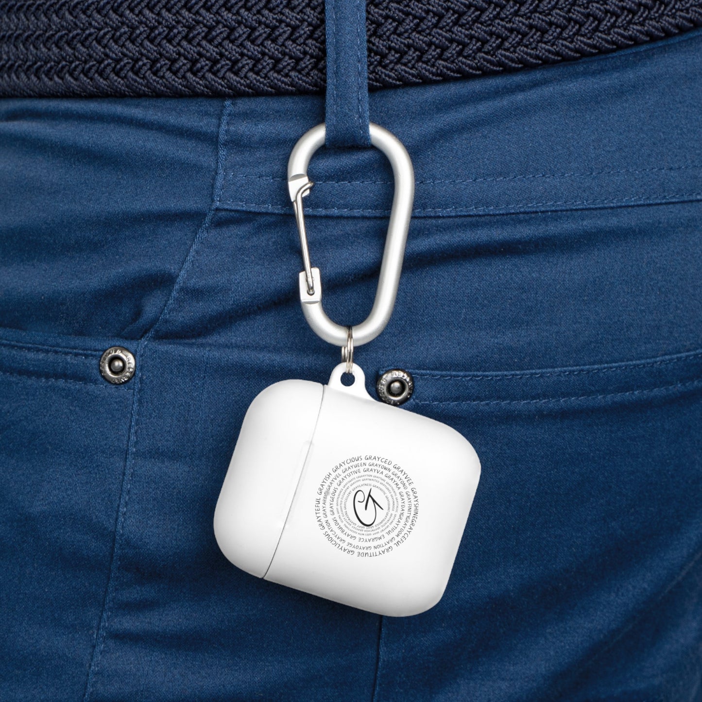 Grateful AirPods Case Cover with Keychain Grayceful LLC