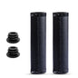 Mountain Bike Handlebar Sleeve Fiber Leather Surface Lock Shock-Absorbing Non-Slip Vice Handle Handlebar Grip Riding Accessories
