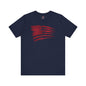Red American Flag T-Shirt The Devil's Pickle