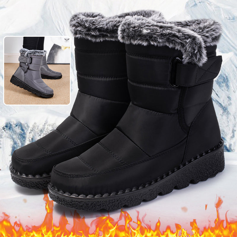 Women’s Waterproof Plush Snow Boots FitiqueFit