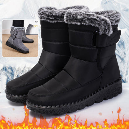Women’s Waterproof Plush Snow Boots FitiqueFit