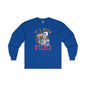 It's Beer O'Clock Skeleton Long Sleeve Tee The Devil's Pickle