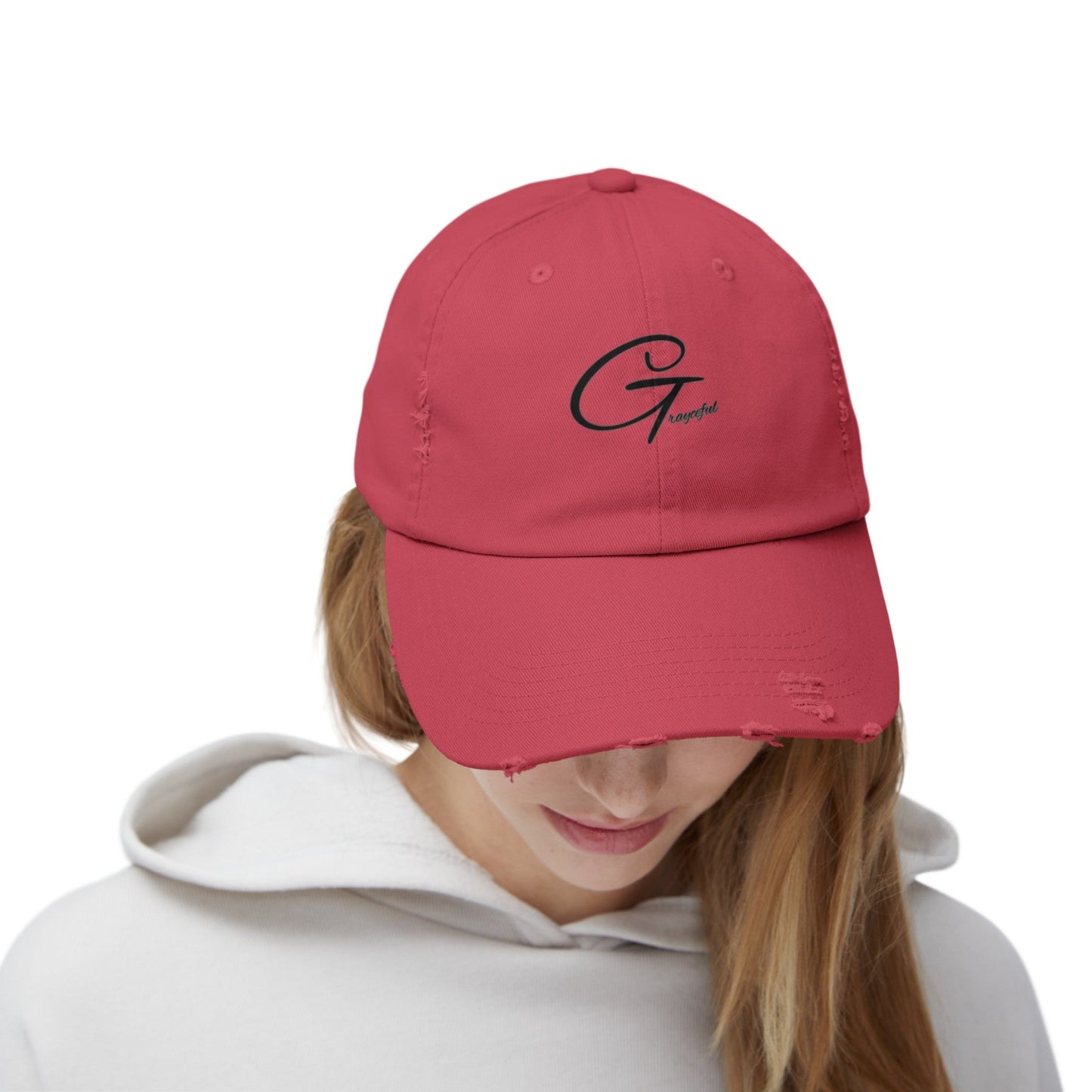 Grayceful Distressed Cap Grayceful LLC