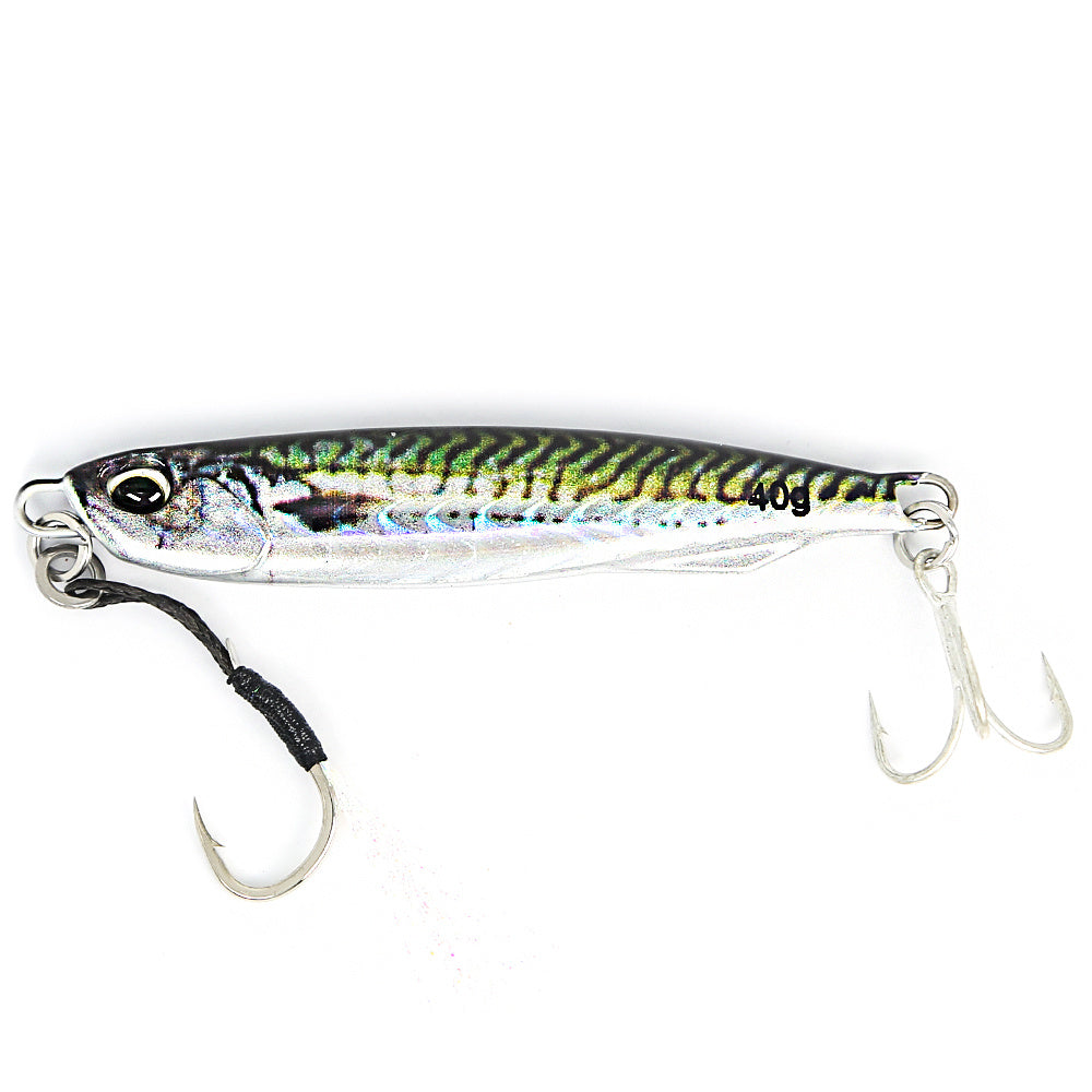 B&U Metal Cast Jig - 3D Printed Spoon Casting Jigging for Saltwater Fishing - 30G/40G/60G Artificial Bait Tackle with Enhanced Durability and Realistic Design NovaCart