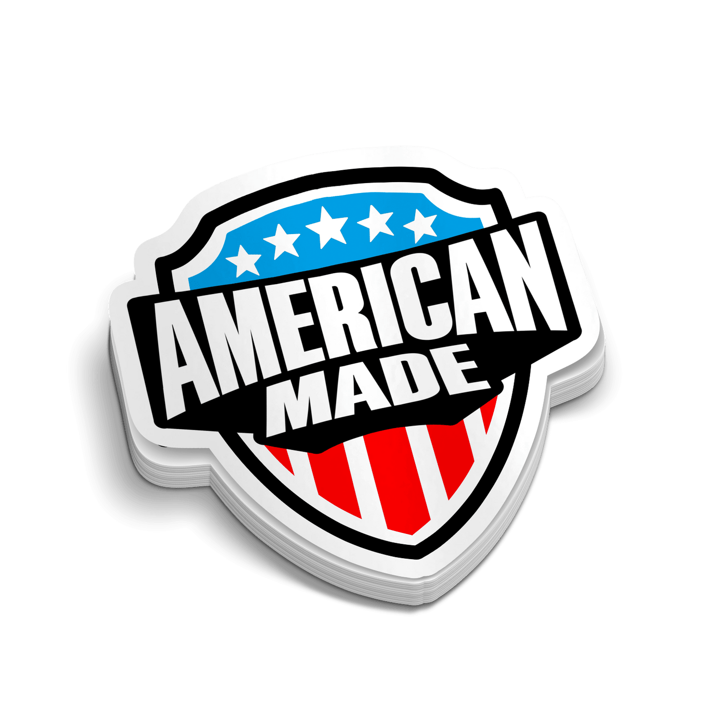 American Made -  Hard Hat Decal Armed American Supply