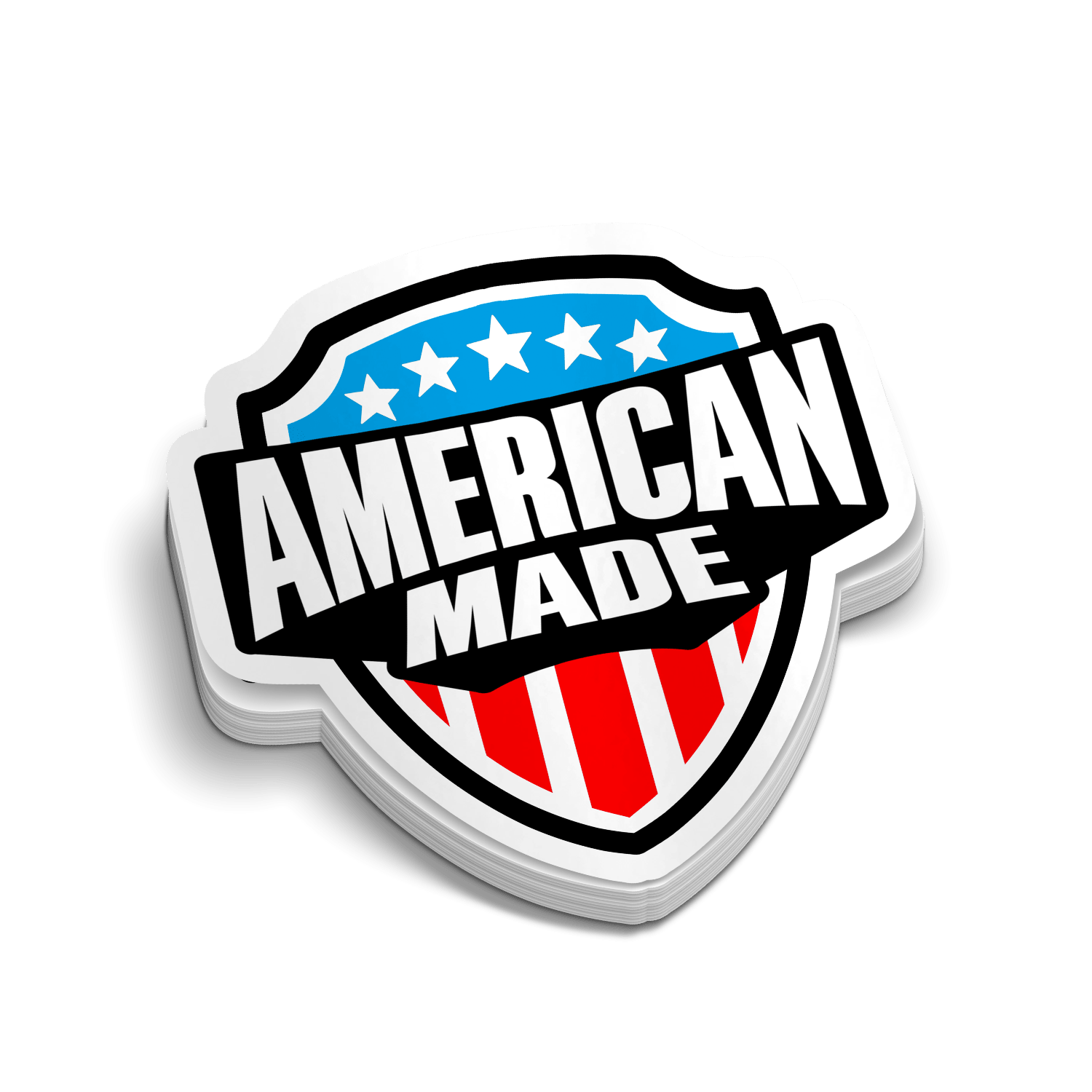 American Made -  Hard Hat Decal Armed American Supply