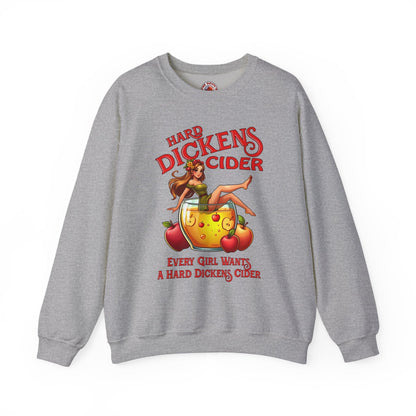 Hard Dickens Cider Crewneck Sweatshirt The Devil's Pickle