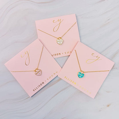 Pastel Locket Mama Necklace Shop Style & More | Fresh Looks, Everyday Deals & Free Shipping