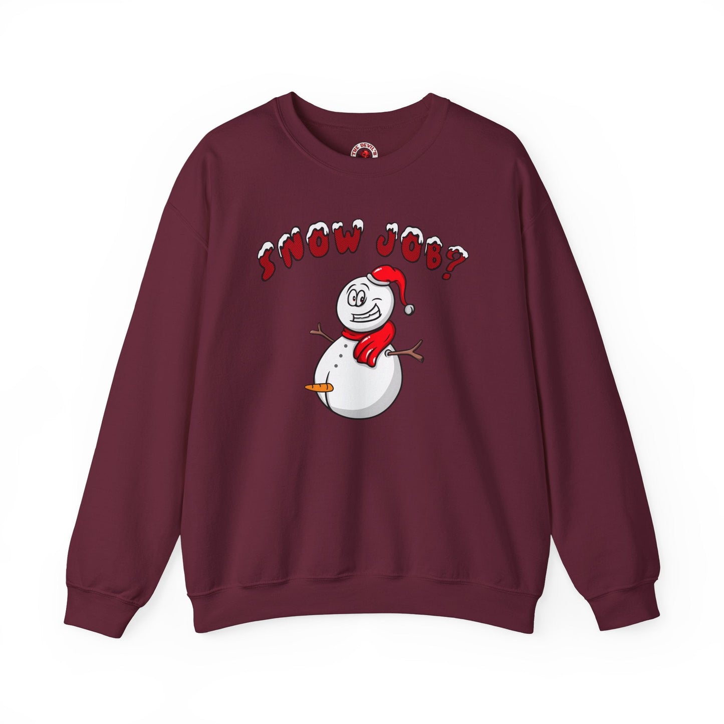 Snow Job Crewneck Sweatshirt The Devil's Pickle