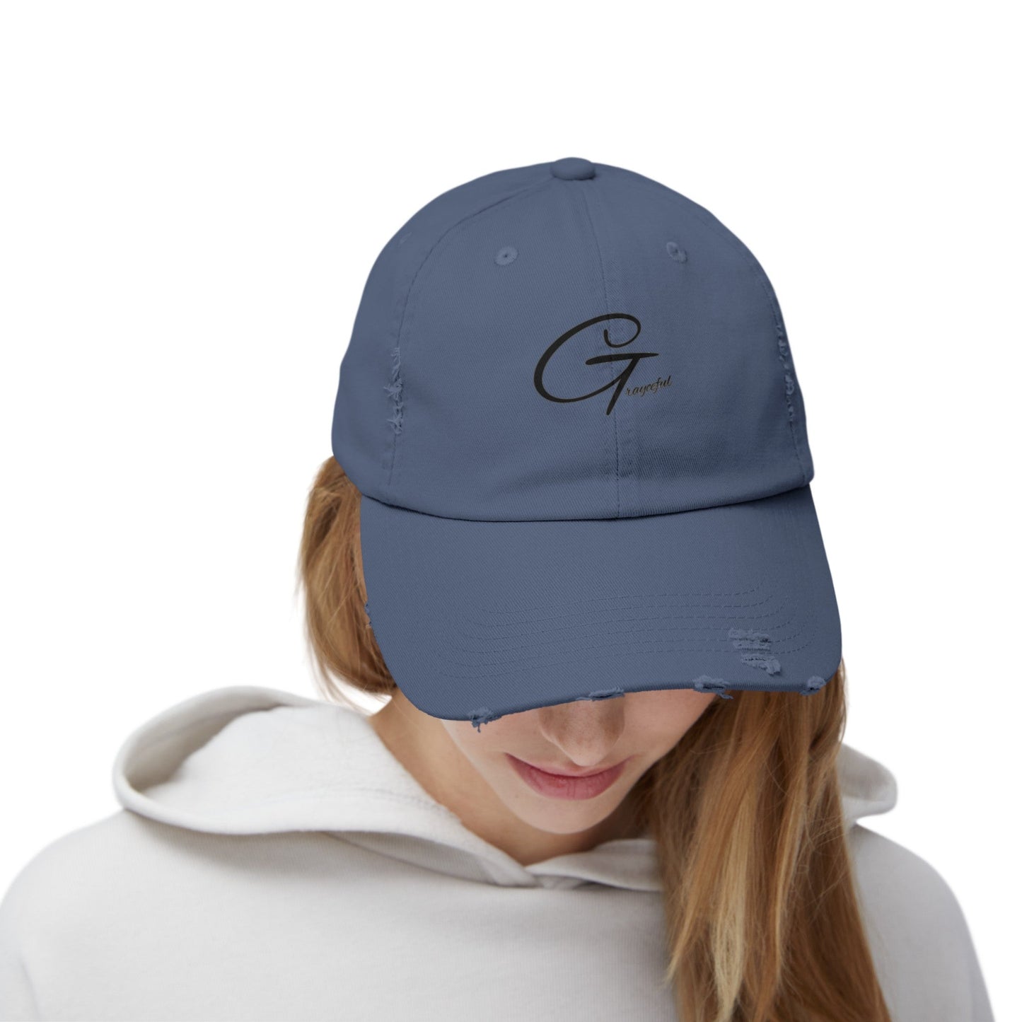 Grayceful Distressed Cap Grayceful LLC