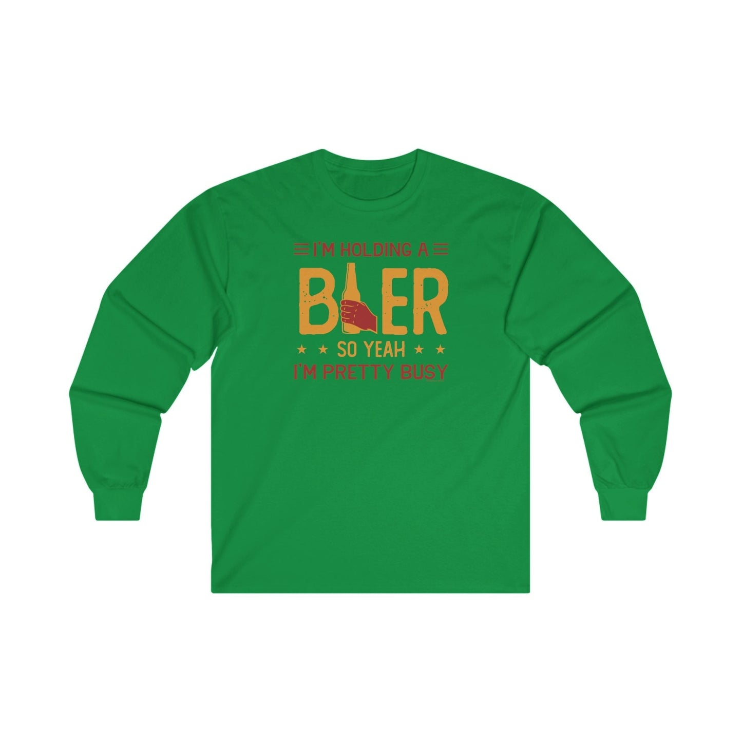 I'm Holding A Beer Long Sleeve Tee The Devil's Pickle