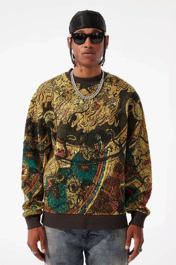 Jordan Craig Tapestry Crewneck - Catfish Denim Exchange