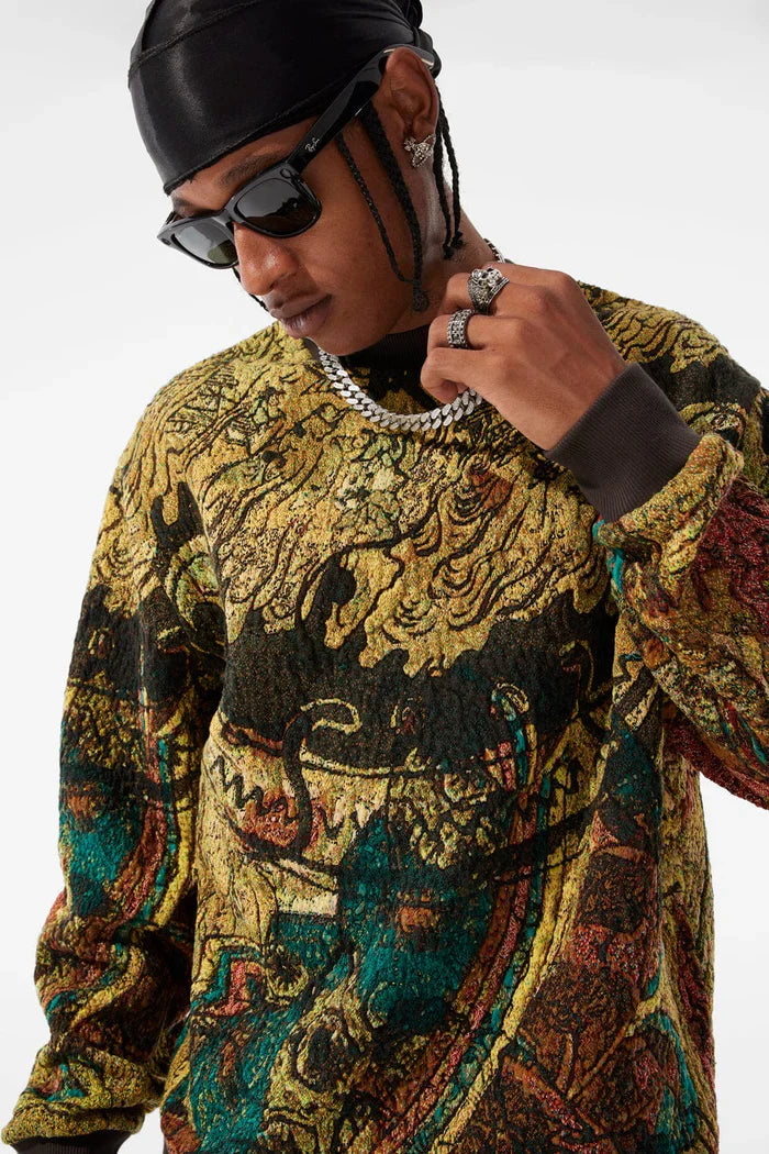 Jordan Craig Tapestry Crewneck - Catfish Denim Exchange
