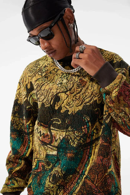 Jordan Craig Tapestry Crewneck - Catfish Denim Exchange