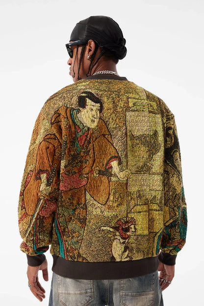 Jordan Craig Tapestry Crewneck - Catfish Denim Exchange