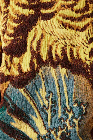 Jordan Craig Tapestry Crewneck - Gold Dragon Denim Exchange