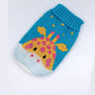 Puppy Sweater Kitty Clothes Pet Dog Clothes Sweater Teddy Bichon Blue Cat Clothes Autumn And Winter Clothes