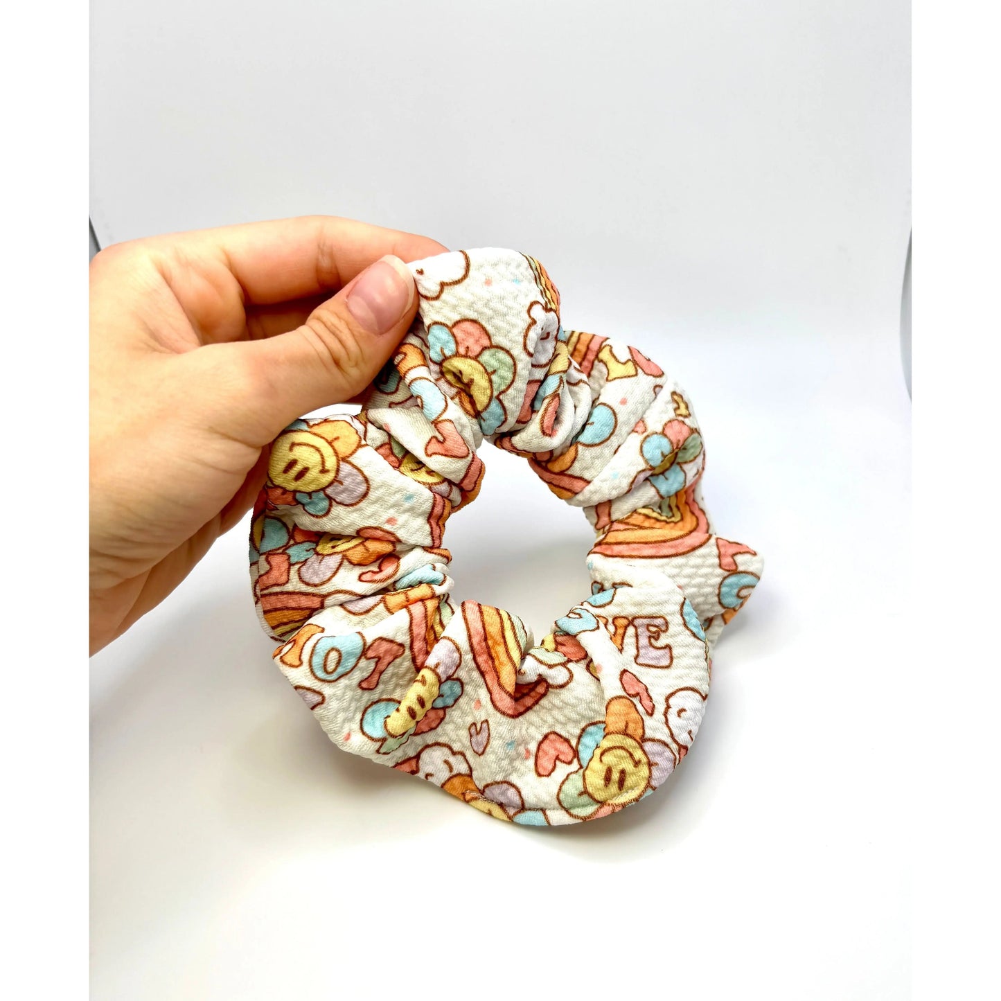 Mini Love is Love Pastel Bullet Scrunchie Enchanted Scrunch