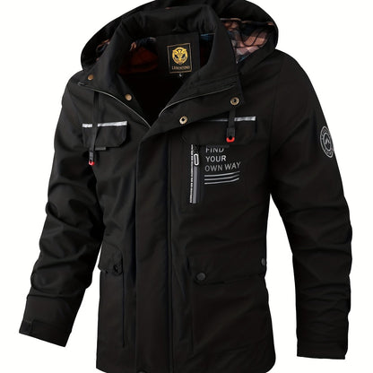 Spring and Summer Men's Fashion Casual Windbreaker Pilot Jacket Outdoor Sports Jacket NovaCart