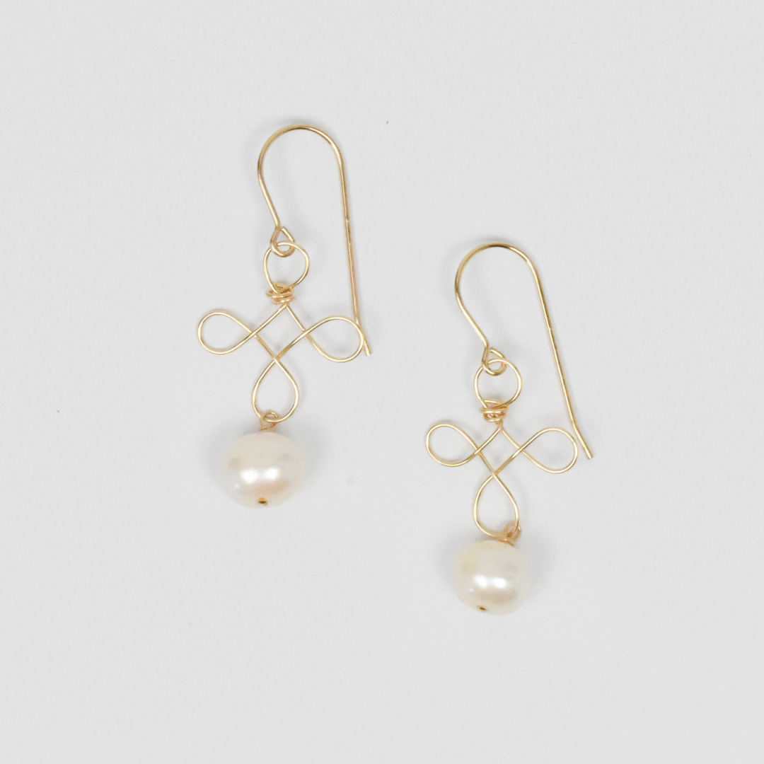 Seaside Daisies Earrings Emily Anne Designs LLC