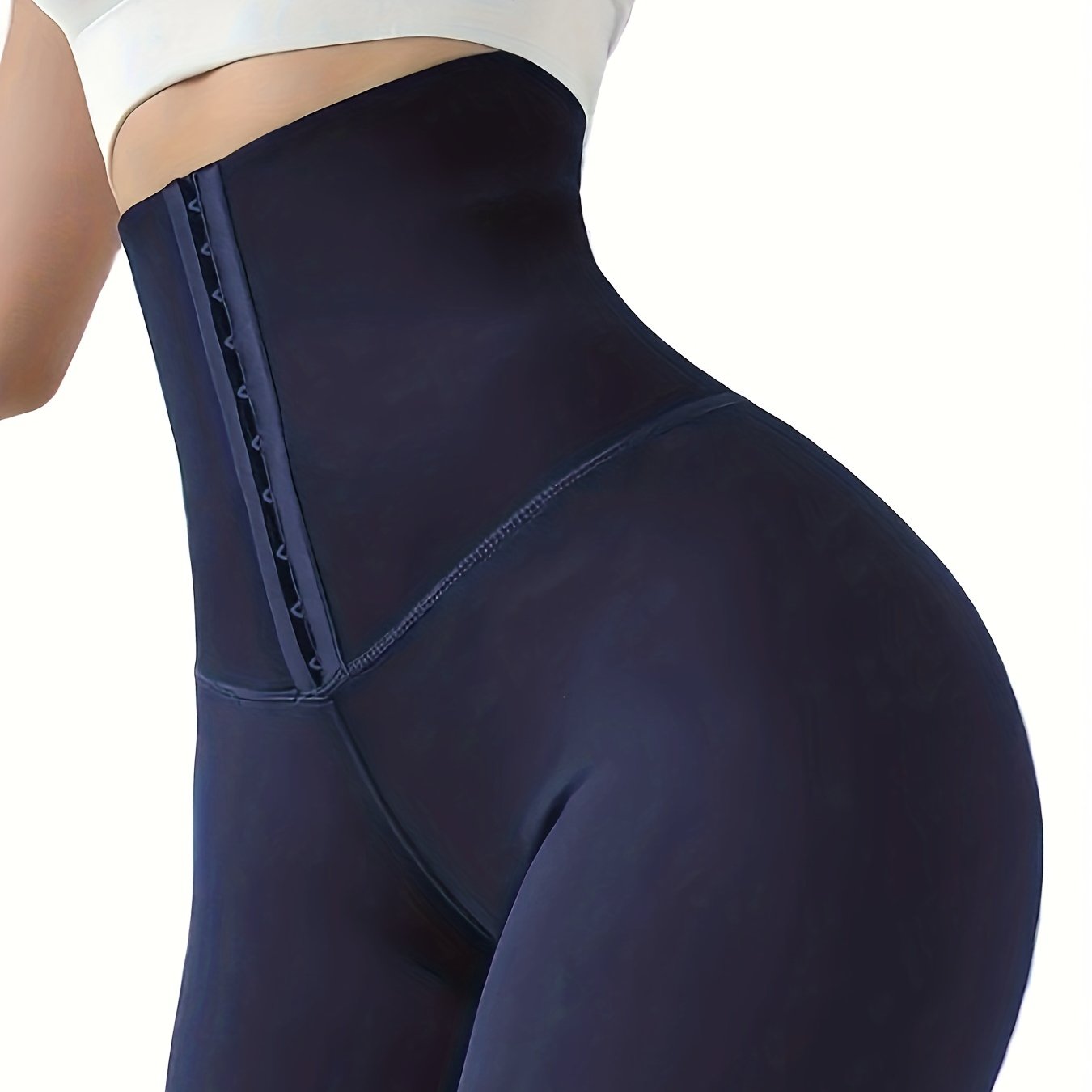 Women'S High-Waist Double-Breasted Tummy Control Leggings - Thickened, Stretchy, Button Closure, Olive Green, Long Length, All-Season Skinny Jeans for Butt Lifting & Belly Smoothing, High Waisted Leggings, Butt Lifting Appare NovaCart