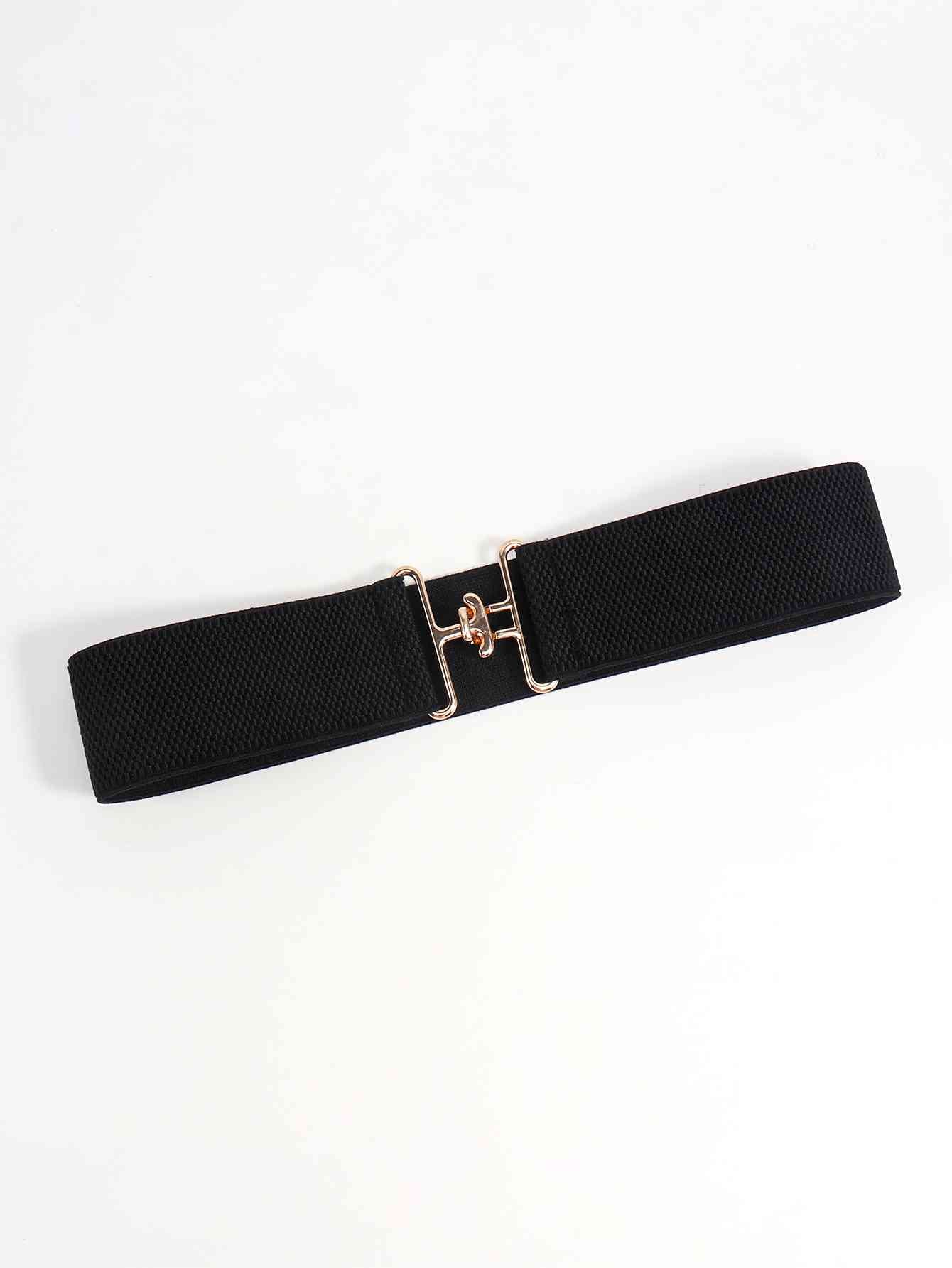 StylishFit Elastic Wide Belt – Adjustable Comfort and Chic Design See size chart under “more details” The Fashion Celestial