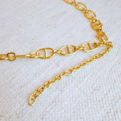 Golden Bit Linked Longer Chain Necklace Shop Style & More | Fresh Looks, Everyday Deals & Free Shipping