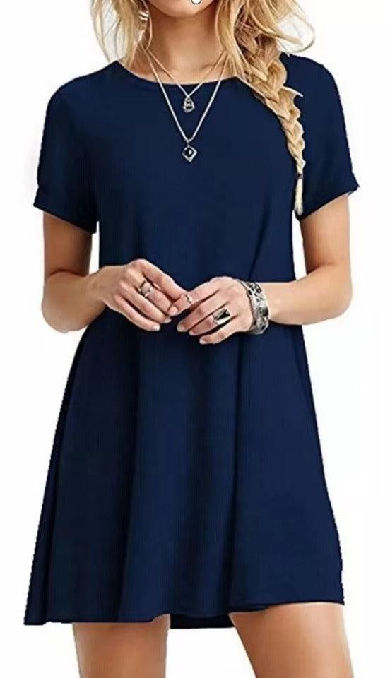 Cowgirl Chic Casual Short Sleeved Dress | Comfortable & Stylish Cowgirl Dress Country in My Heart