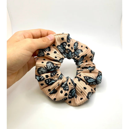 Mini Butterfly Summer Ribbed Scrunchie Enchanted Scrunch