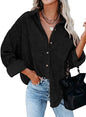 Corduroy Country Chic Shirt – Stylish Single-Breasted Cowgirl Shirt Country in My Heart