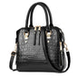 Luxe Alligator Leather Shoulder Bag - Stylish Premium Leather Bag for Women Country in My Heart