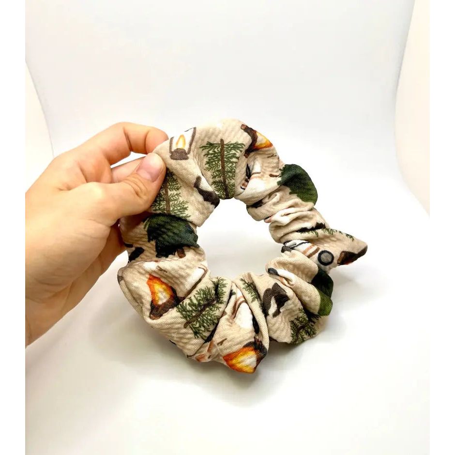 Mini Camping Summer Bullet Scrunchie Enchanted Scrunch
