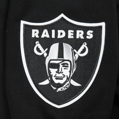 Pro Standard Las Vegas Raiders Wingspan Drop Shoulder Hoodie - Black Denim Exchange