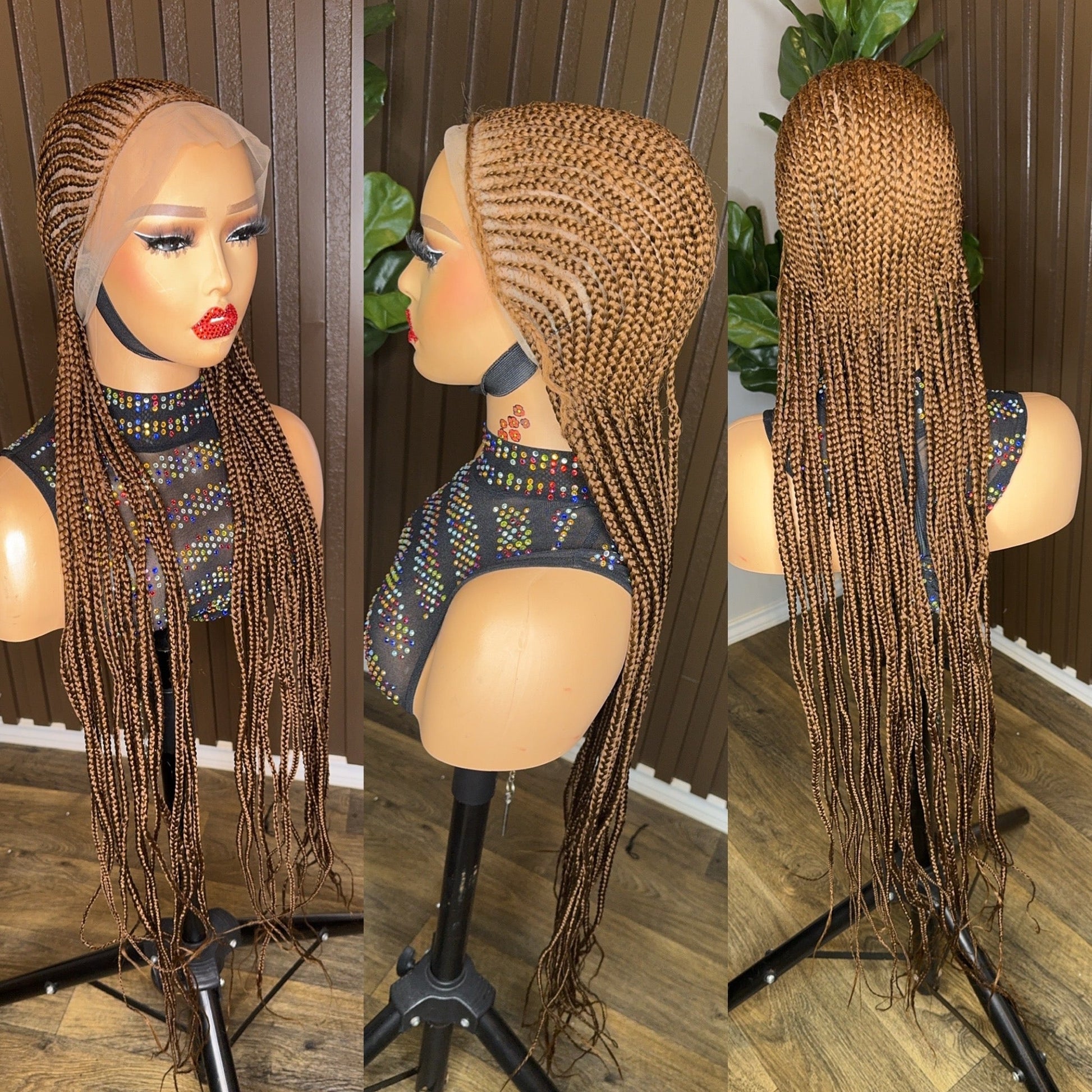 All back corn row HOL stores