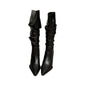 LuxSnakeskin Pointed Toe Knee High Boots Country in My Heart