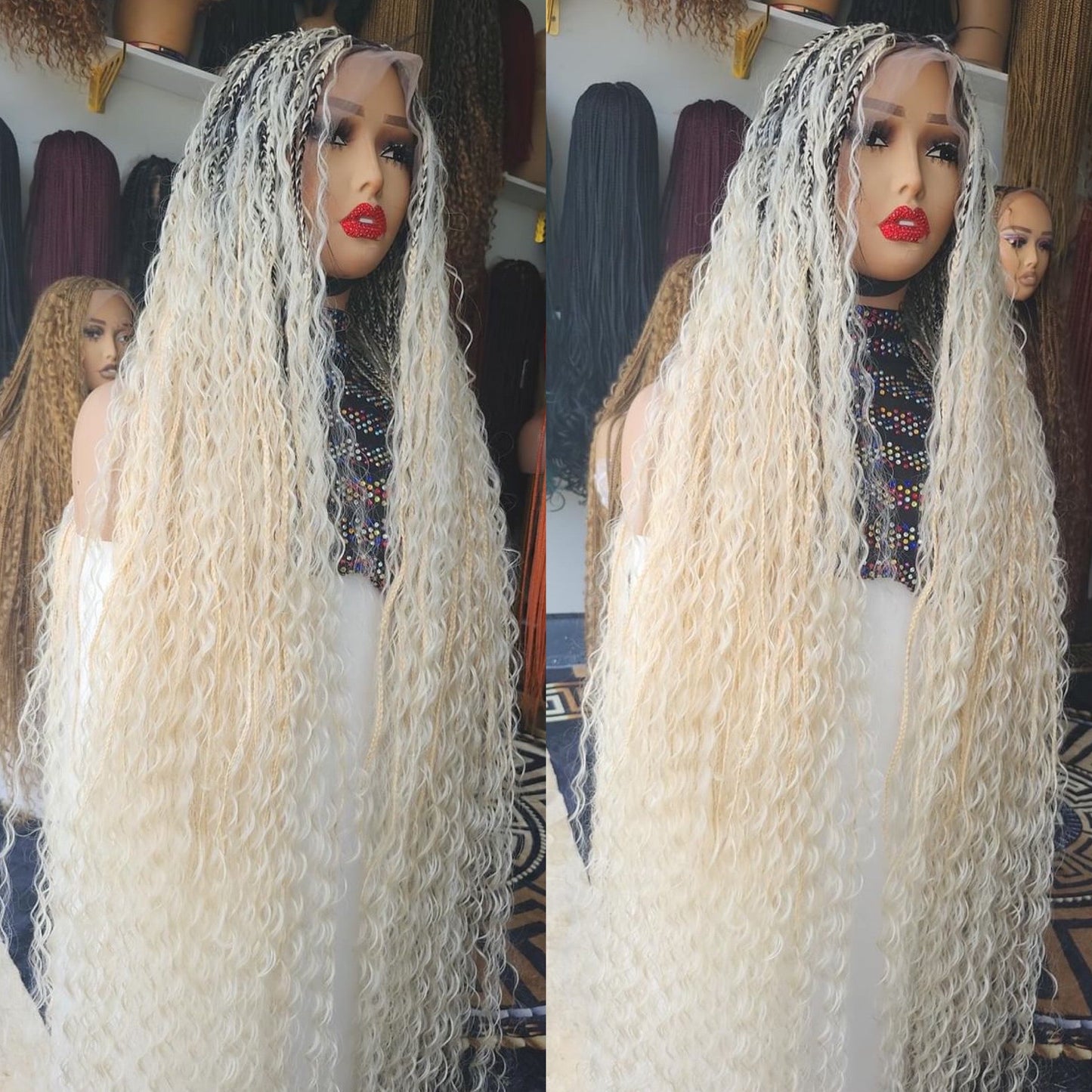 Blonde boho with dark roots HOL stores