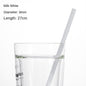 Eco-Friendly High Borosilicate Glass Straw Durable Heat-Resistant Starbucks Kids Straw 27cm Customized