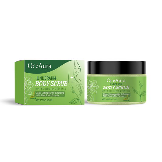 Green Tea Underarm Detox Scrub Exfoliating Student Men And Women Underarm Whitening Joint Rejuvenation Hydrating Moisturizing Scrub V.I.P Digital Presence