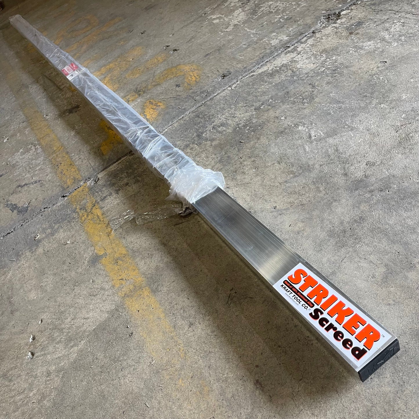 KRAFT TOOL CO. Striker Screed 168”x3-1/2”x1-1/2” ALUMINUM CC612AL PayWut