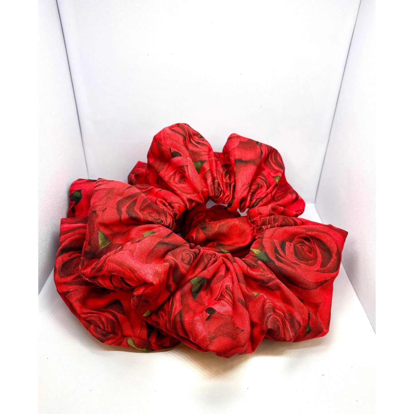 Red Roses Scrunchie Enchanted Scrunch