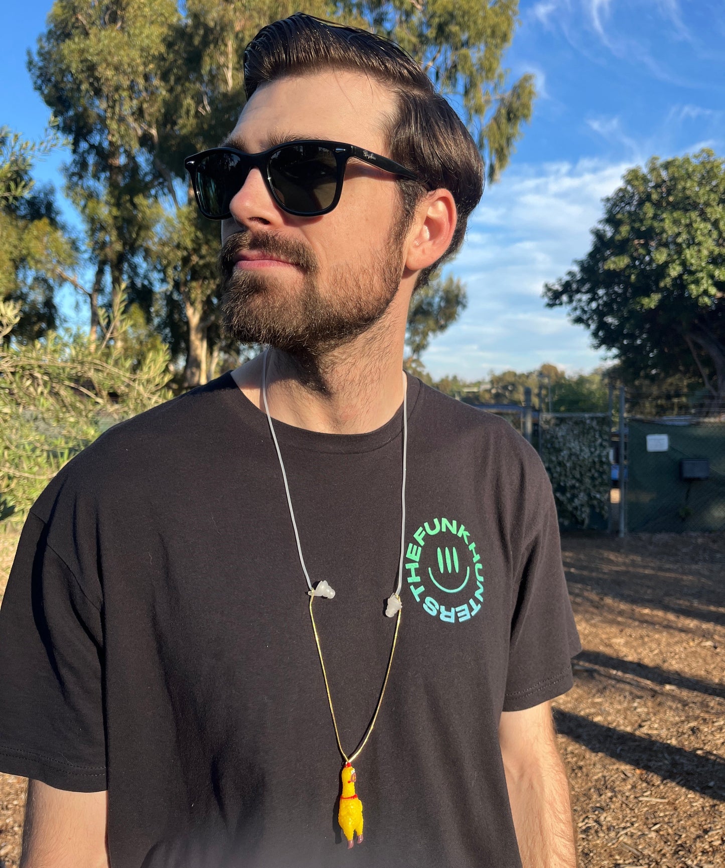 Rubber Chicken Necklace Wook Plugs