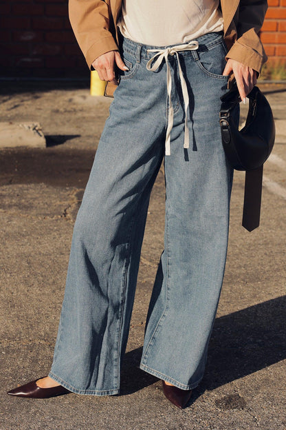 SHE'S A SWEET TALKER DENIM PANTS Flying Tomato