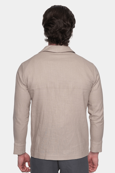 The Slim Safari Coat (Natural) Bright Moons