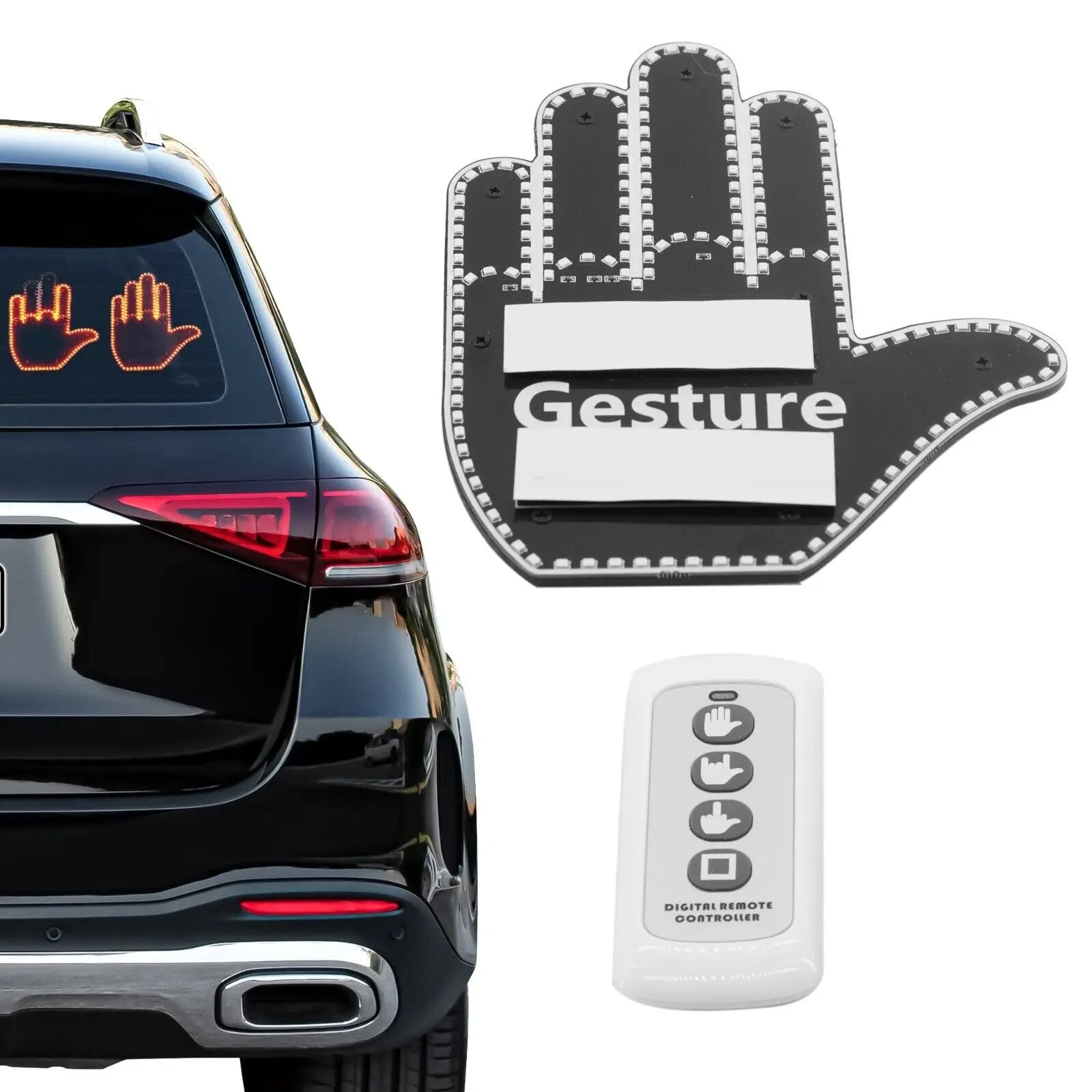 Hand Gesture Car Light ViralGalleria.com
