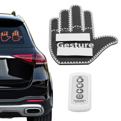 Hand Gesture Car Light ViralGalleria.com